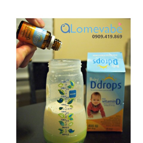 VITAMIN D DROP D3 MỸ