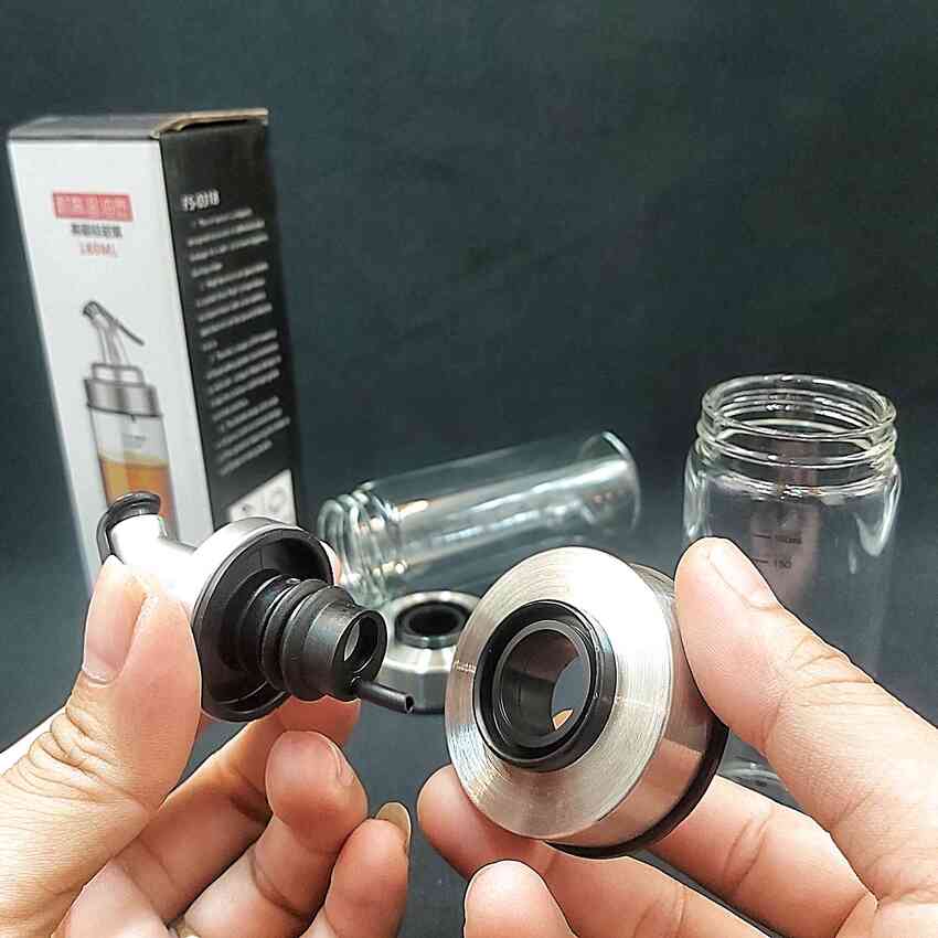 Chai Đựng Gia Vị Có Vòi 180ML - Chai Đựng Nước Chấm – Bình Đựng Dầu Ăn - Lọ Đựng Dầu Ăn - Chai Dầu Ăn Có Vòi