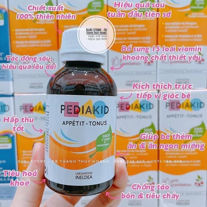 PEDIAKID APPETIT - TONUS ăn ngon