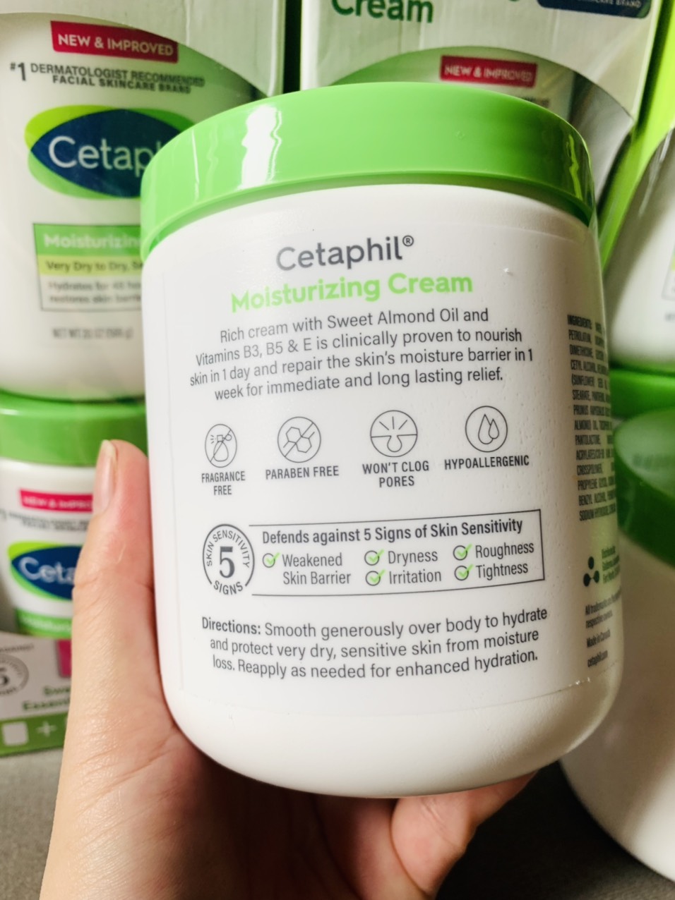 [HCM]KEM DƯỠNG ẨM ĐA NĂNG CETAPHIL  566G - CANADA