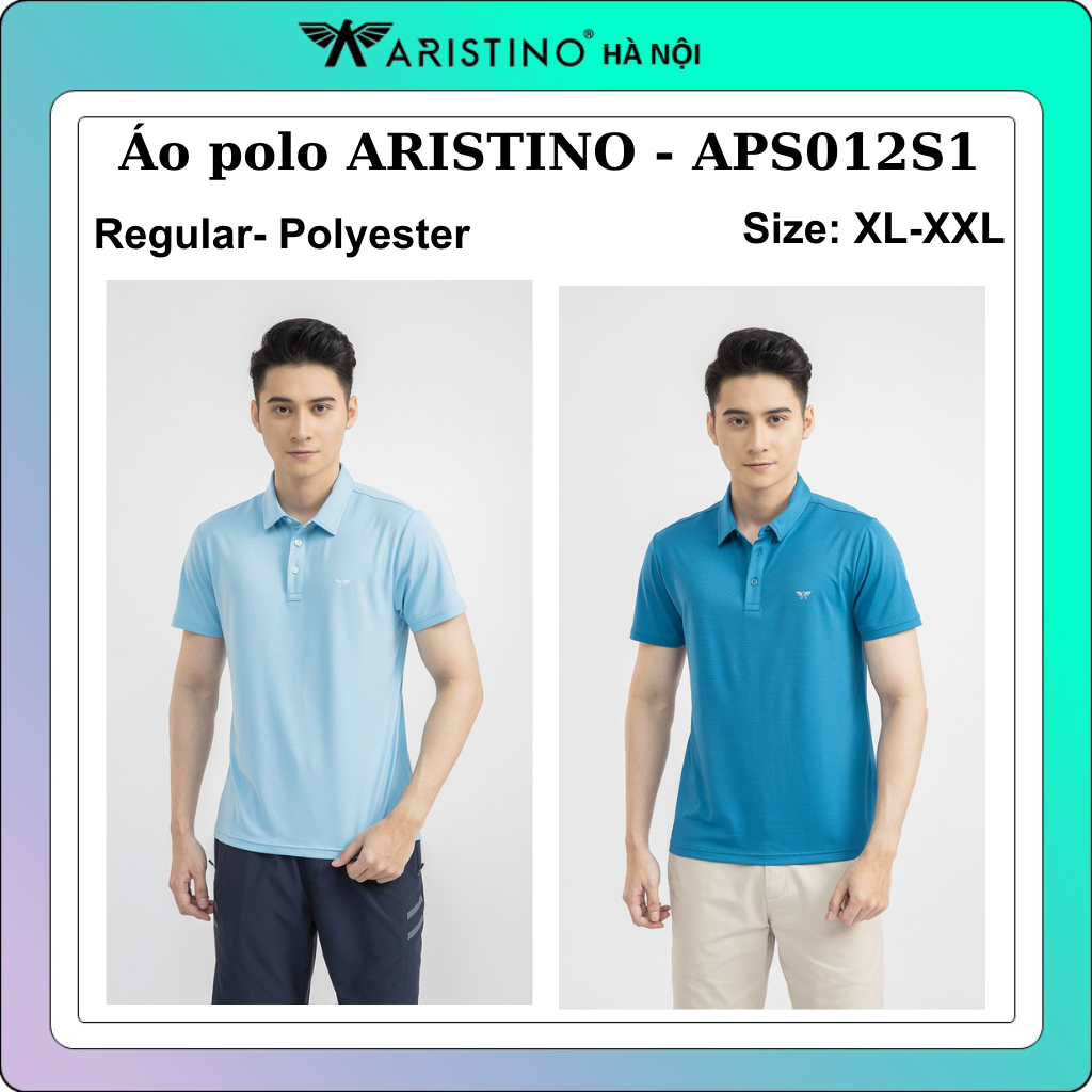 Áo polo nam ARISTINO - APSG16S1 dáng Golf fit thoải mái, chất liệu thấm hút  mồ hôi, có khả năng chống tia UV | Lazada.vn