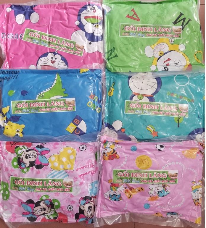 Gối lá Đinh Lăng cao cấp cho bé sơ sinh đến 10 tuổi
