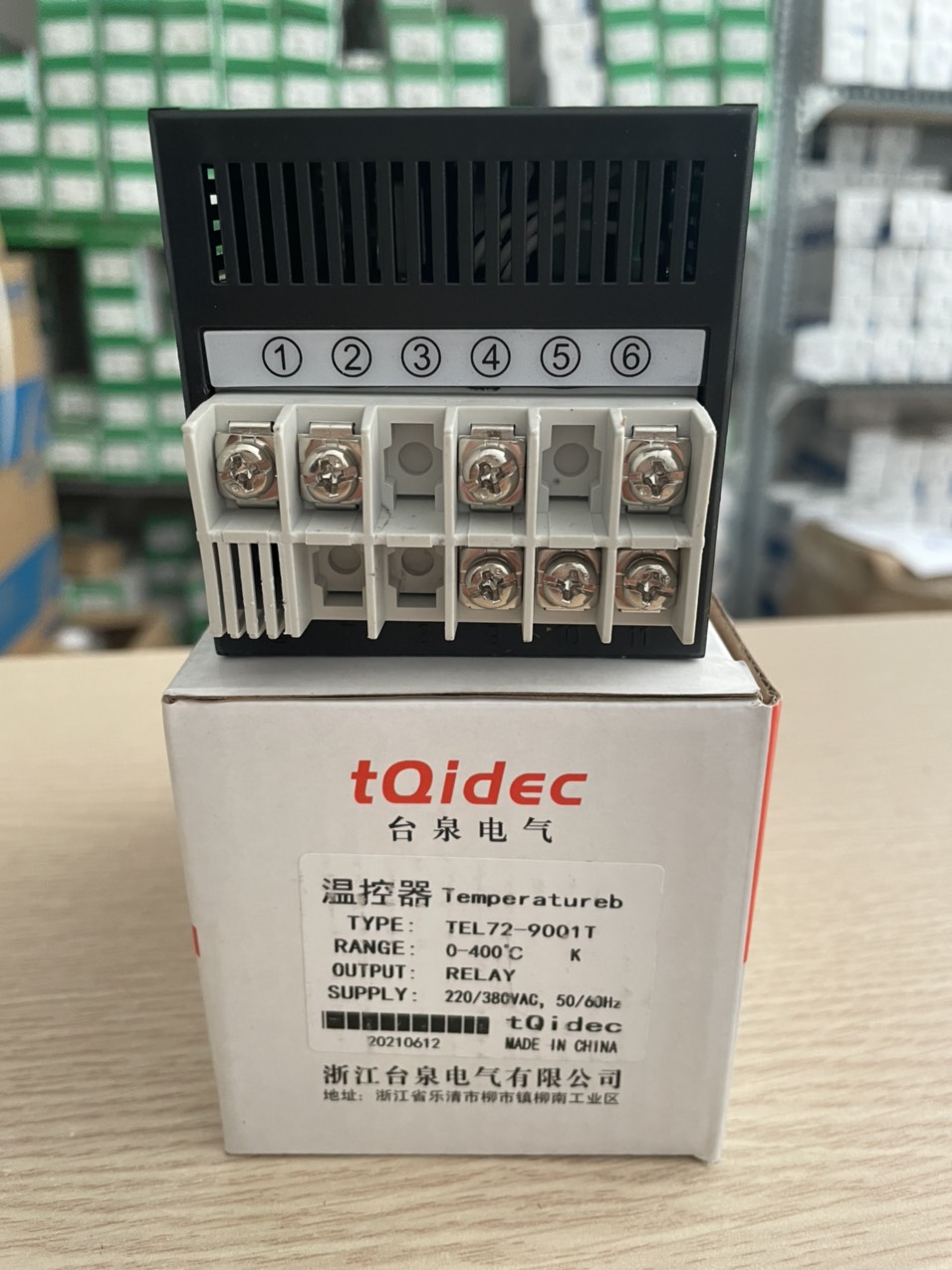Đồng hồ nhiệt độ TEL72-9001