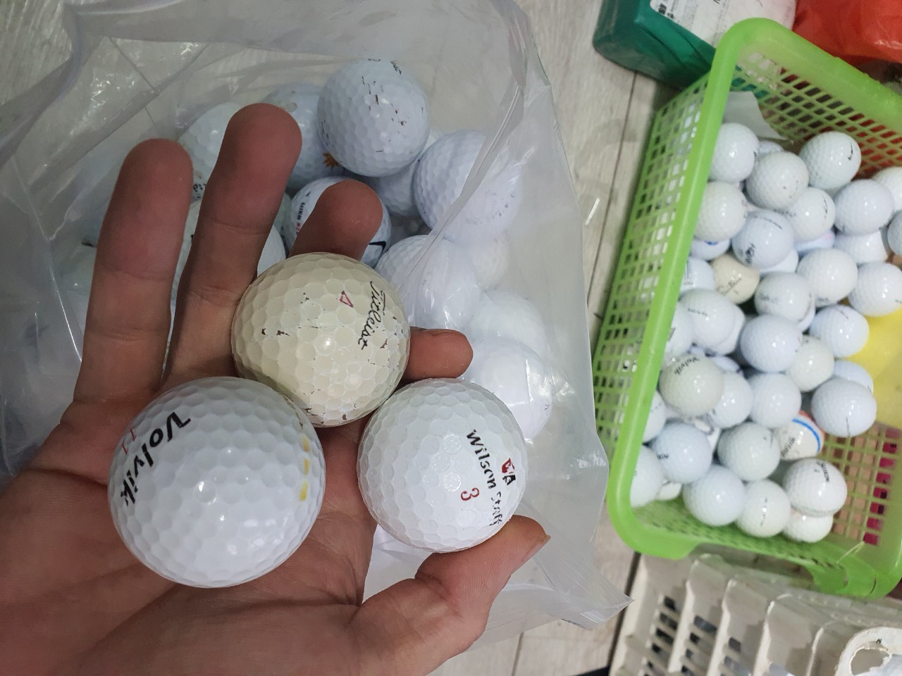 Combo 10 Bóng Golf - Bóng Golf Các Thương Hiệu .