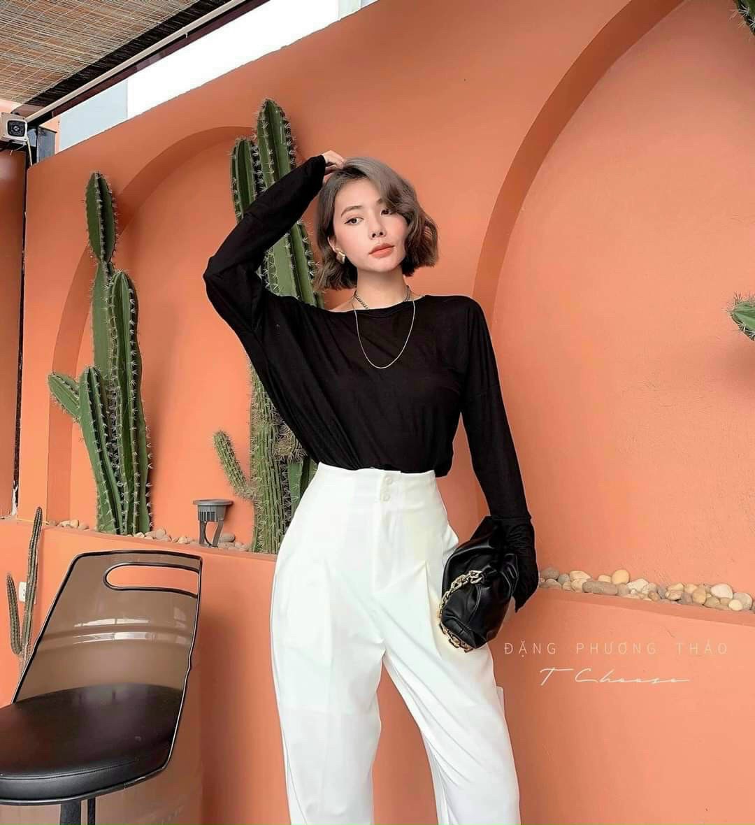 Quần bom nữ , quần công sở nữ cạp liền