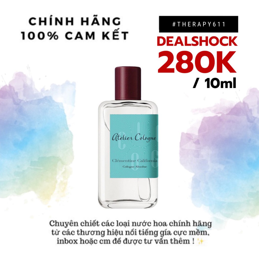 Mẫu thử Atelier Cologne Clementine California