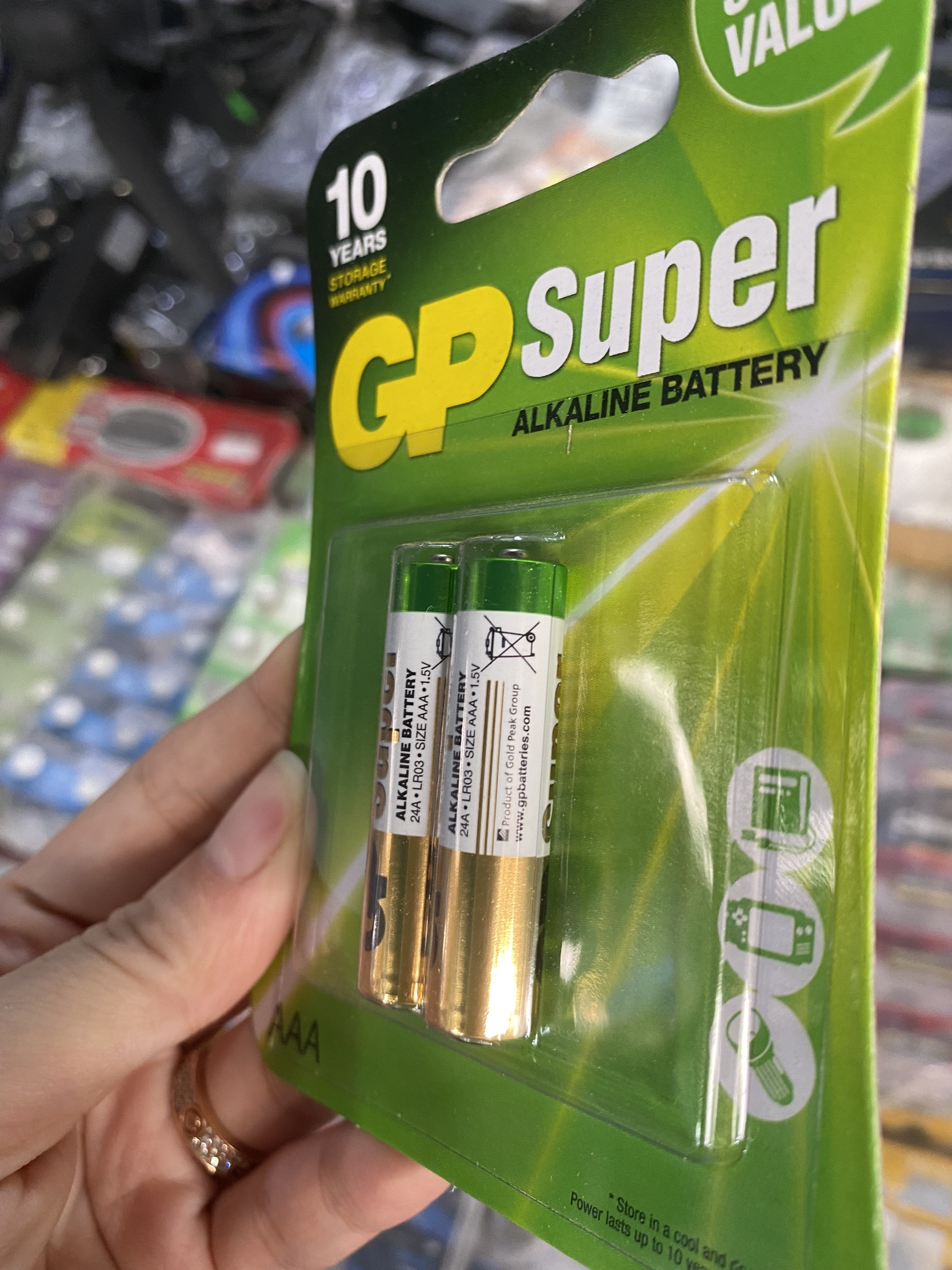 Pin GP Super Alkaline 1.5V