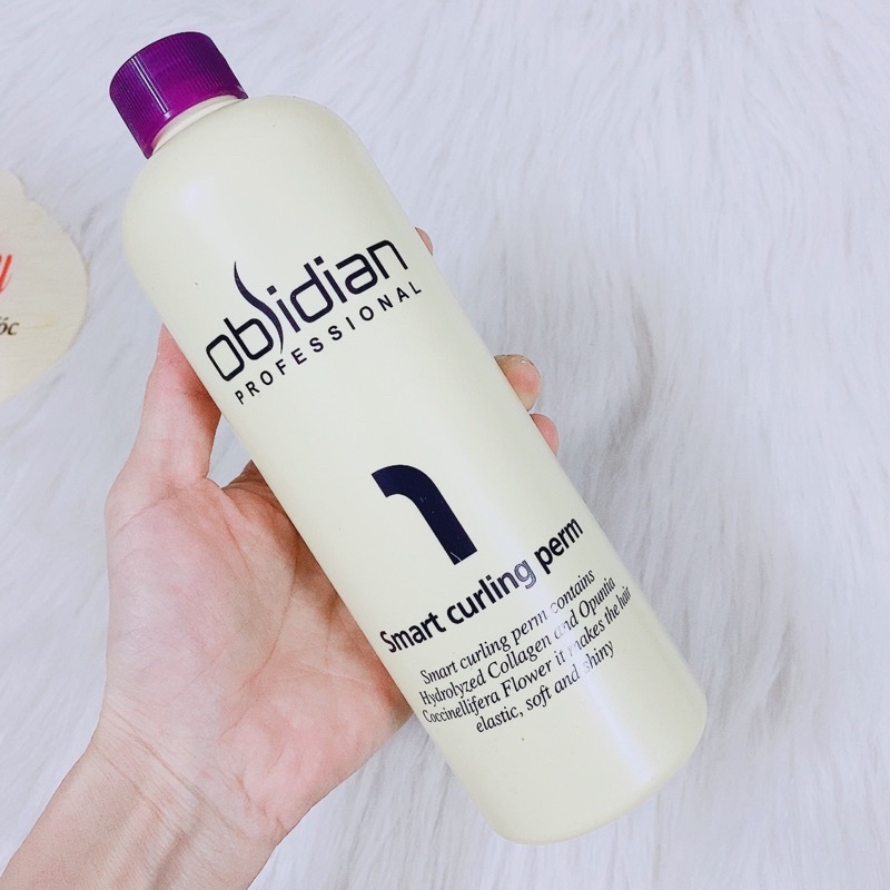 Dập uốn tóc Obsidian 3D hàn quốc căng sóng mềm mại 500ml