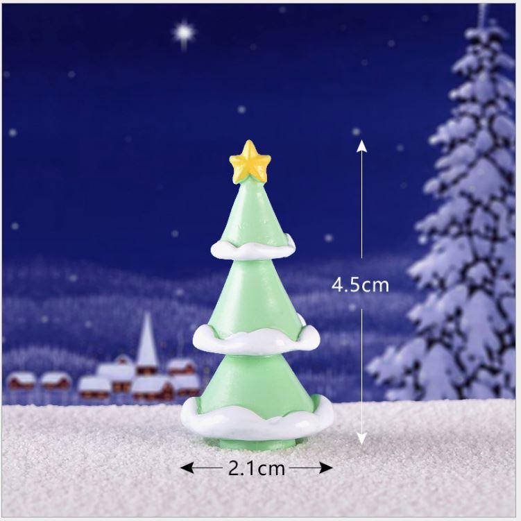 Cây thông noel trang trí giáng sinh mô hình trang trí tiểu cảnh sân vườn cây cảnh