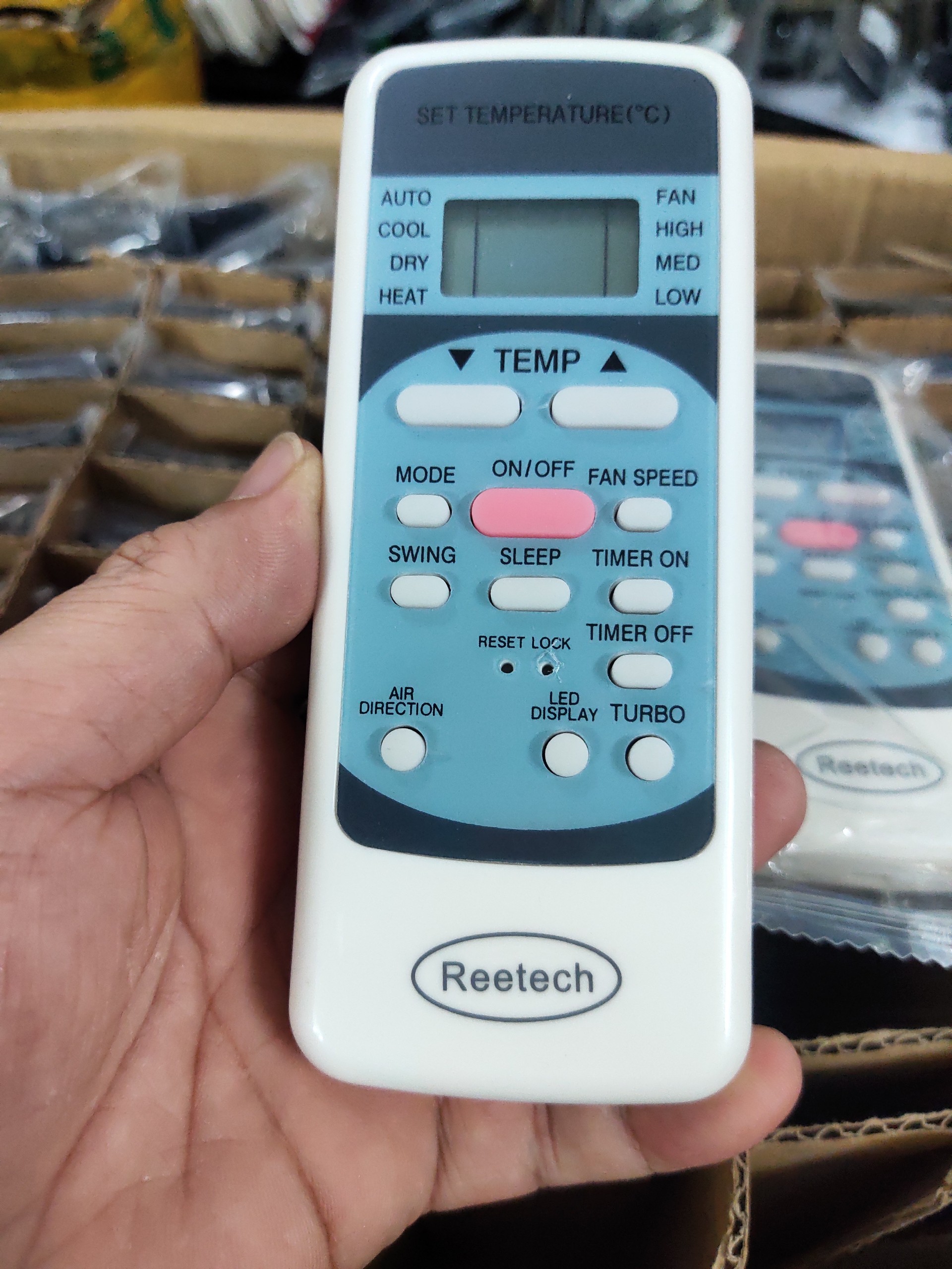 Điều khiển điều hòa REETECH- BẢO HÀNH 2 THÁNG