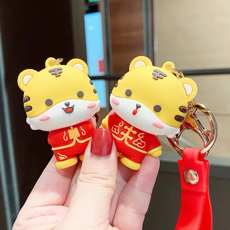 [HOT] 1 móc khóa bé Hổ siêu cute cho cặp đôi may mắn