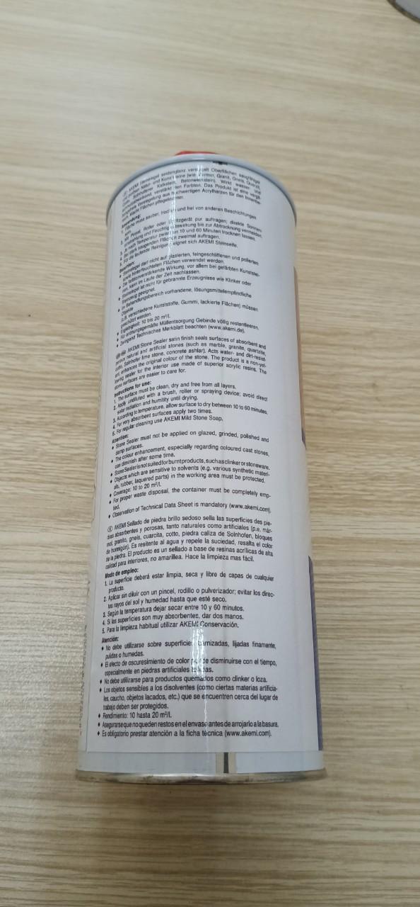 AKEMI PHỦ LẤP VẾT RẠN  NỨT - AKEMI STONE SEALER SATIN FINISH