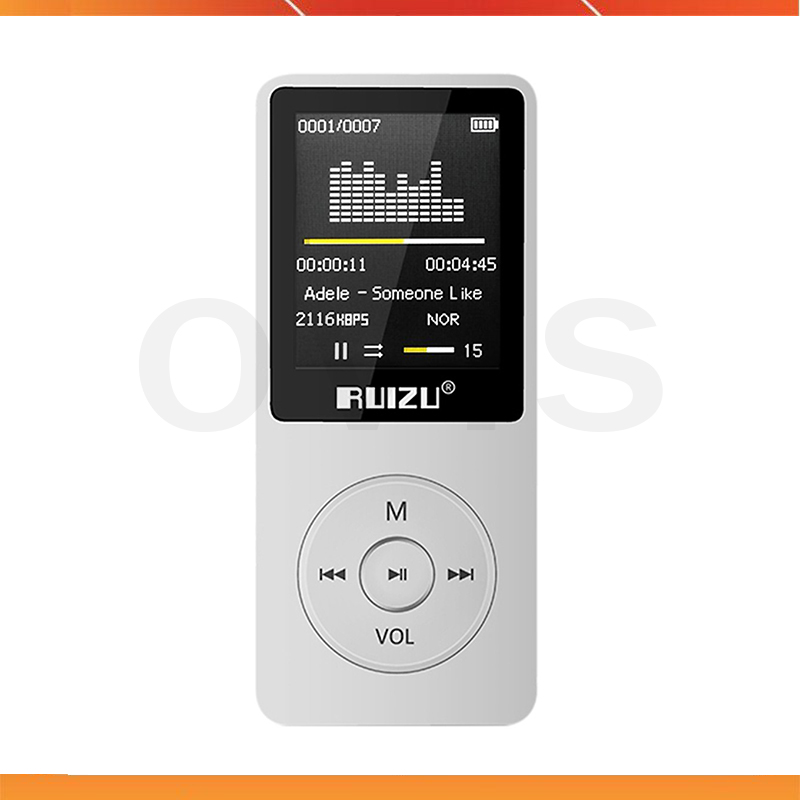 Ruizu x02 - máy nghe nhạc mp3 giá rẻ, dung lượng lớn