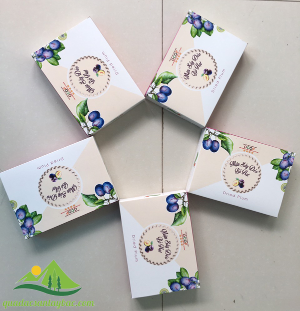 Mận hậu sấy dẻo tách hạt (250g)