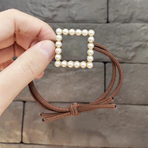 Cột Tóc Đính Ngọc Nhiều Hình Đơn Giản Dễ Thương