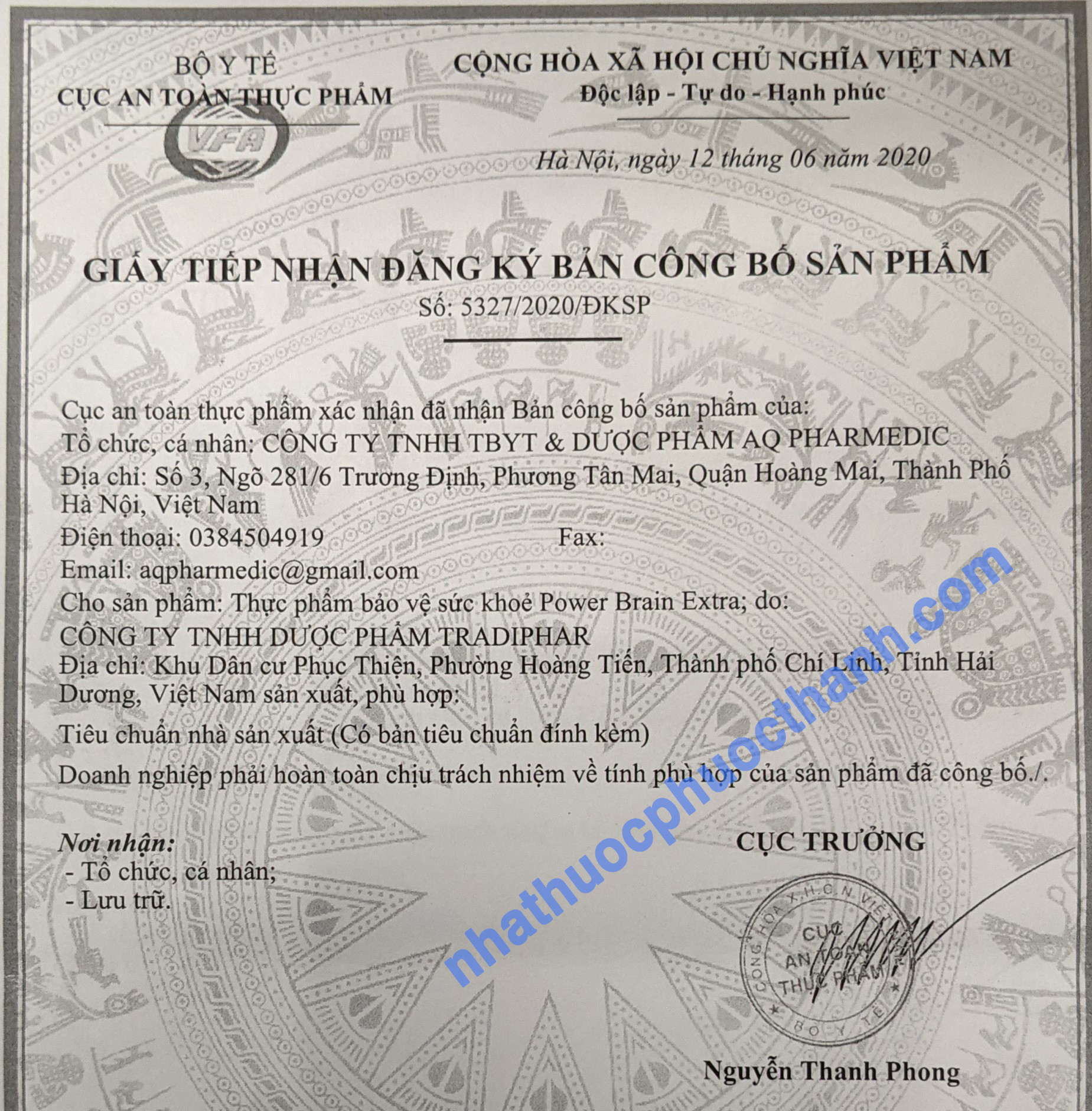 Bổ não Power Brain Extra [ Hộp 100 viên ]