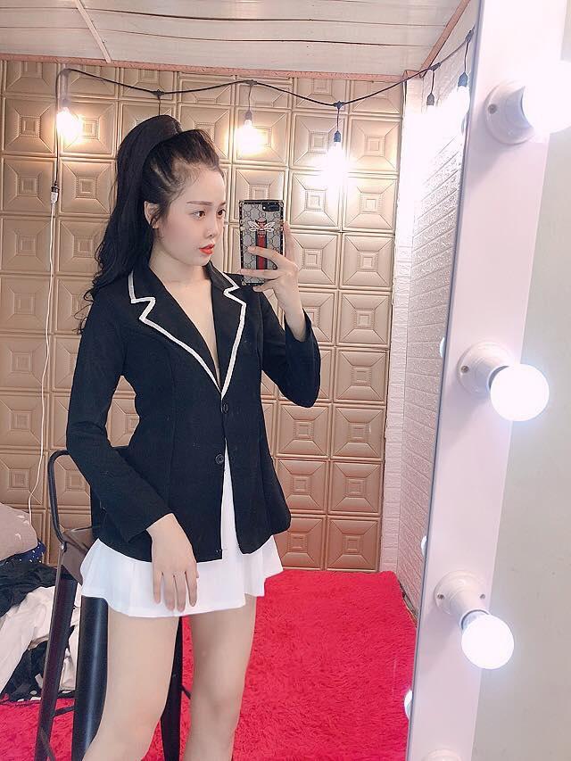 Sét váy phối áo sơ mi cát hàn 40-53-QH