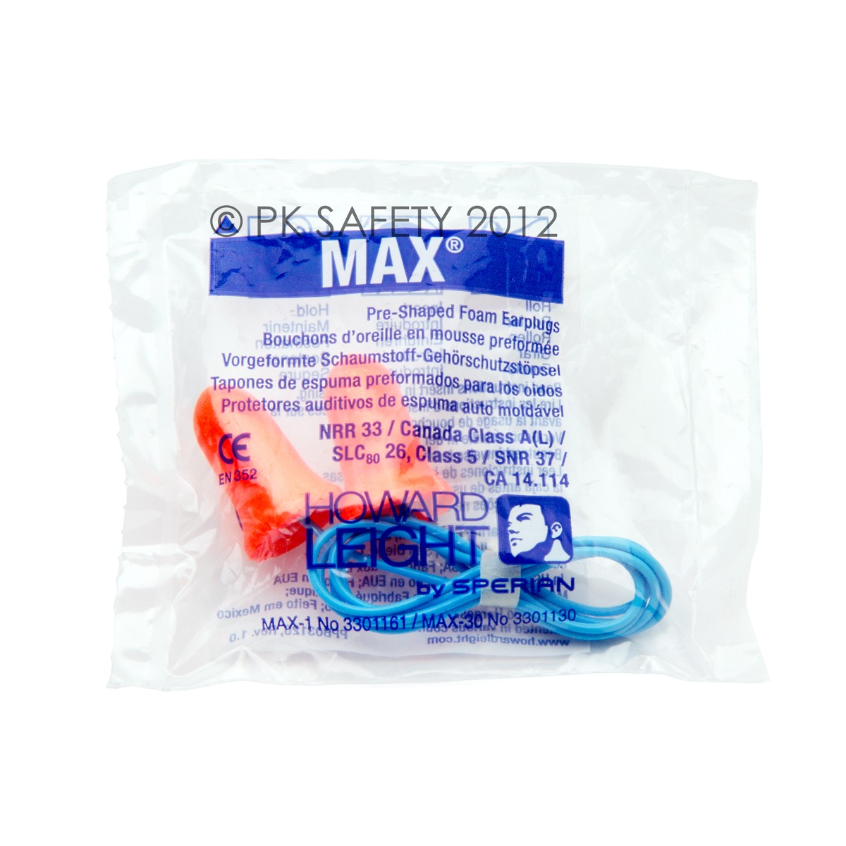 Combo 2 Cặp Nút tai chống ồn Howard Leight Max-30 - có dây