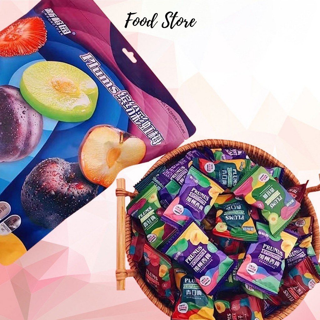 Ô mai mận, ô mai việt quất, ô mai cherry ăn vặt