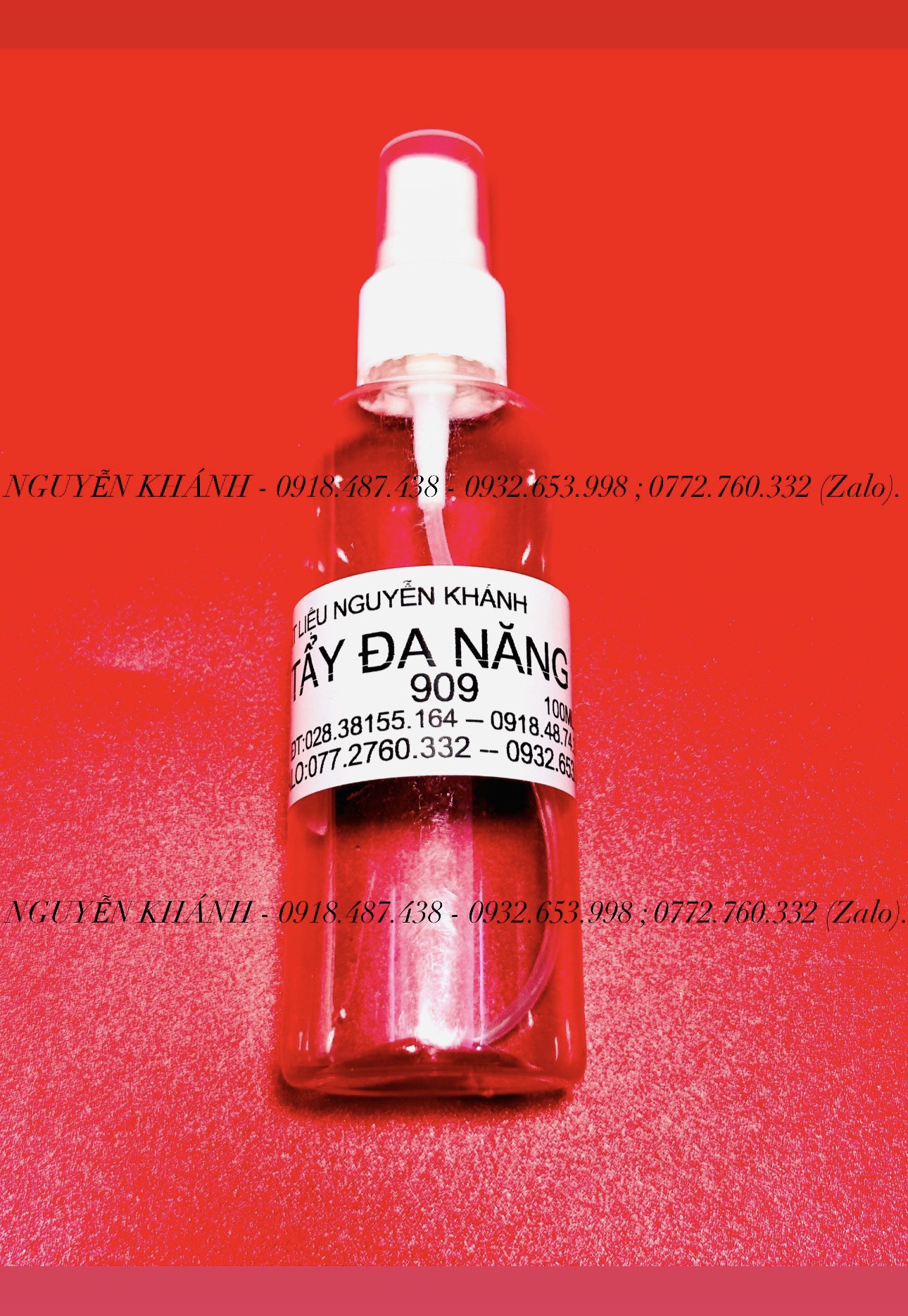 Nuớc tẩy da dụng 909 (có bán lẻ)