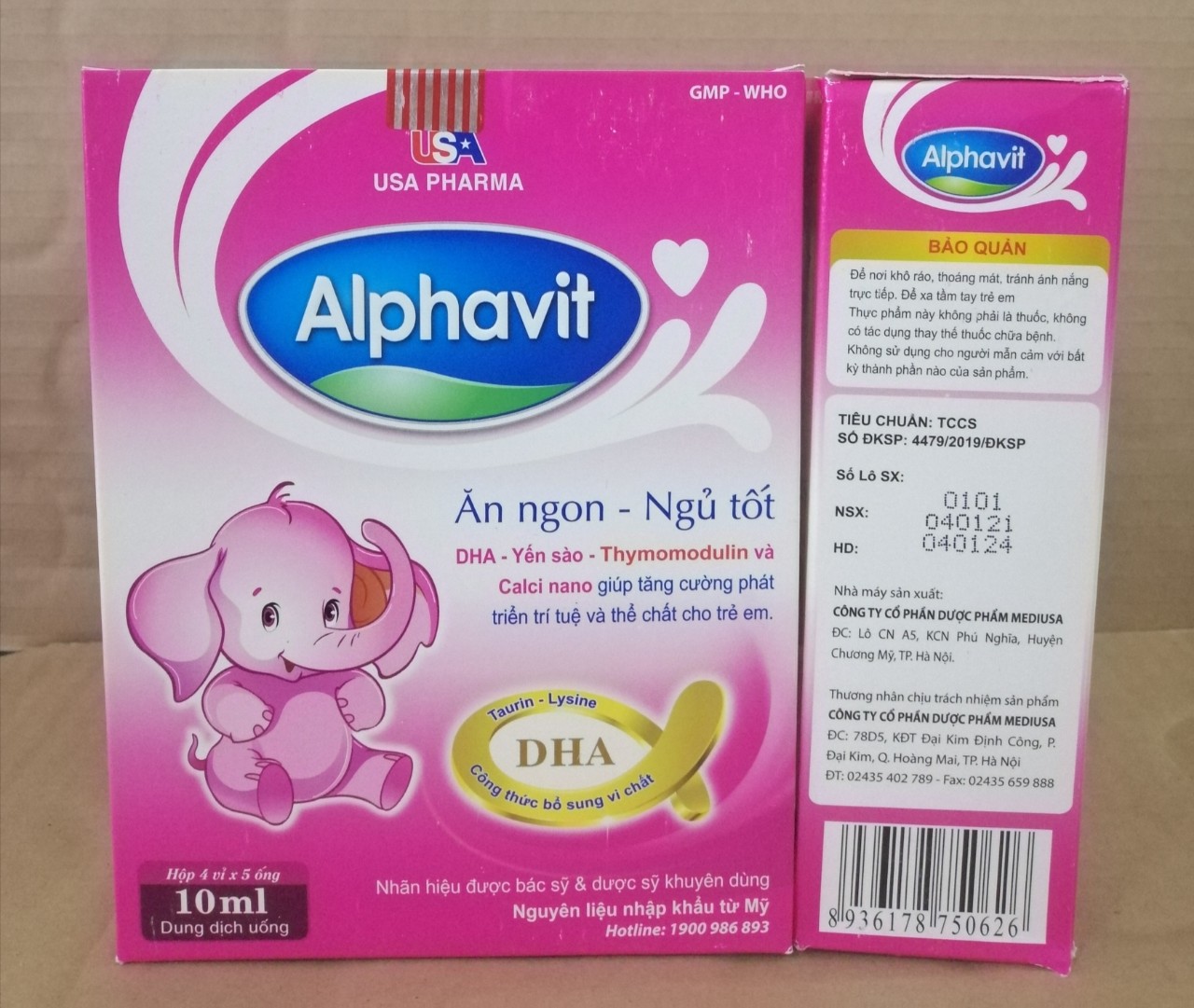 Anphavit giúp bé ăn ngon ngủ tốt