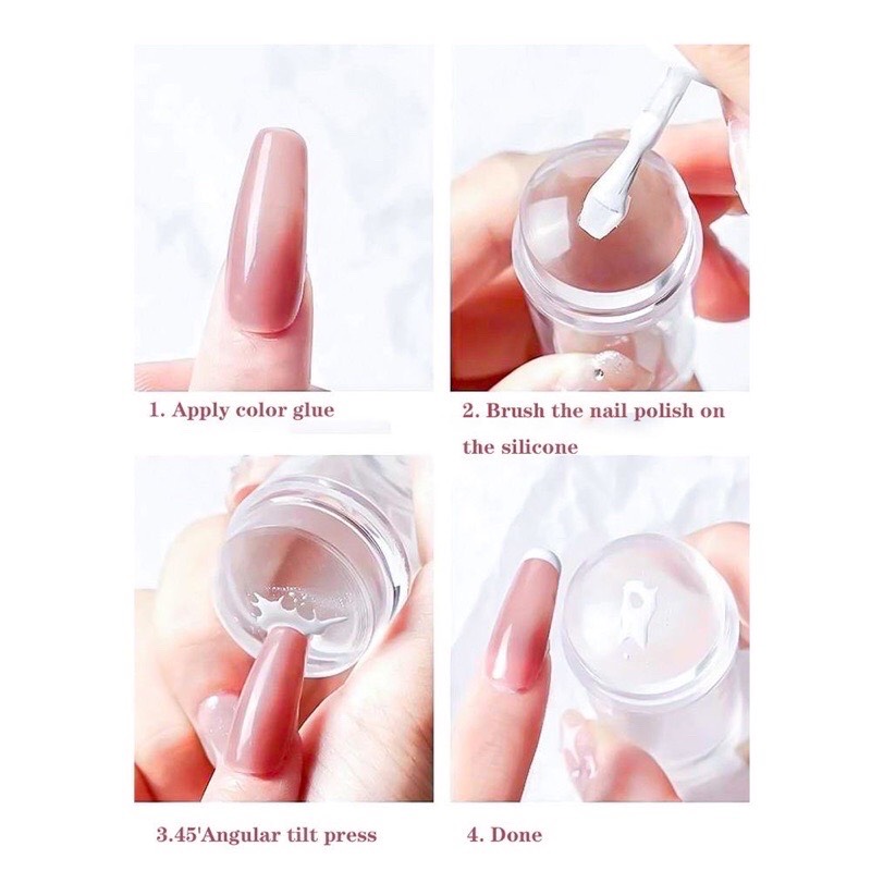 Con dấu lớn in móng tay, đầu in nail