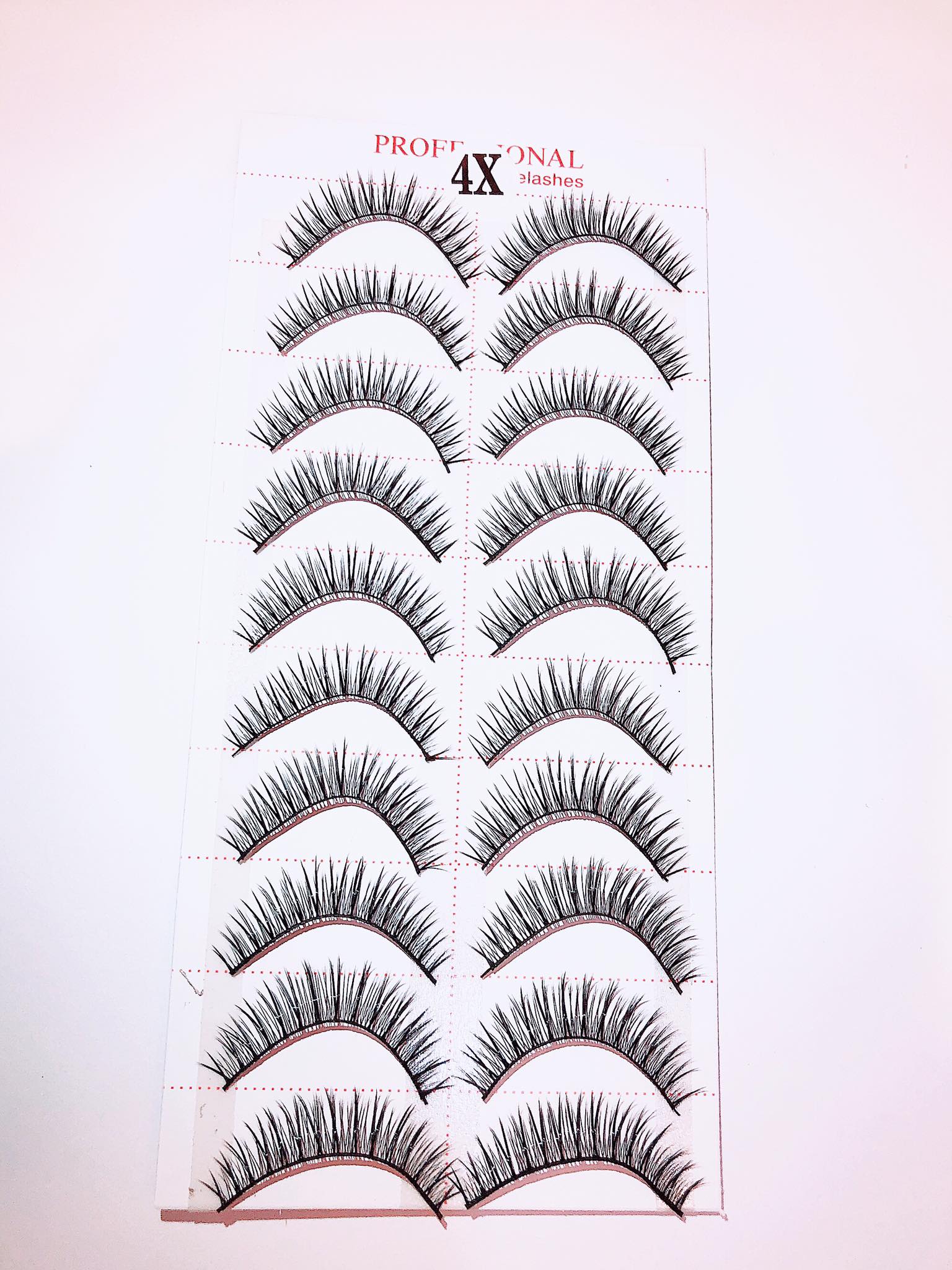 Lông Mi Giả Loại Tốt Sợi Tơ Tự Nhiên Đều ,Mượt Mà, Phong Cách Hàn Quốc Model 21 Eyelashes 10 pairs( 100% Material From Korea)