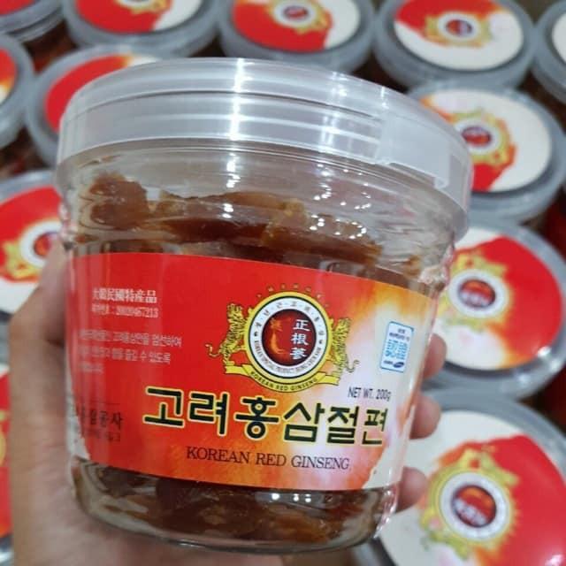 Sâm thái lát tẩm mật ong hũ