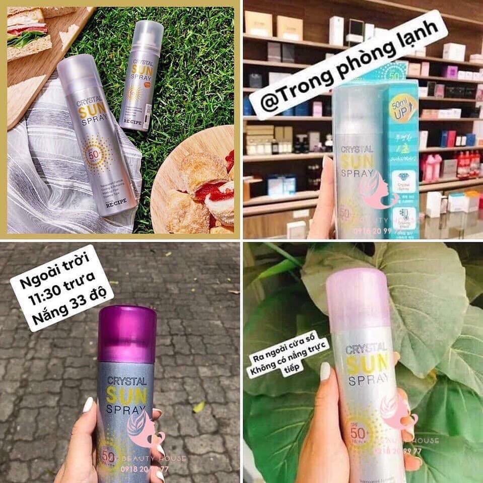 Xịt chống nắng Hàn Quốc 150ml