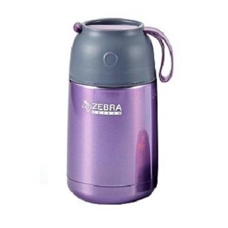 Bình ủ cháo Zebra Thái lan 650ml, nấu cháo không cần điện-123006. Nhập khẩu Thái Lan, inox 304 cao cấp siêu bền, tuyệt đối an toàn cho sức khỏe