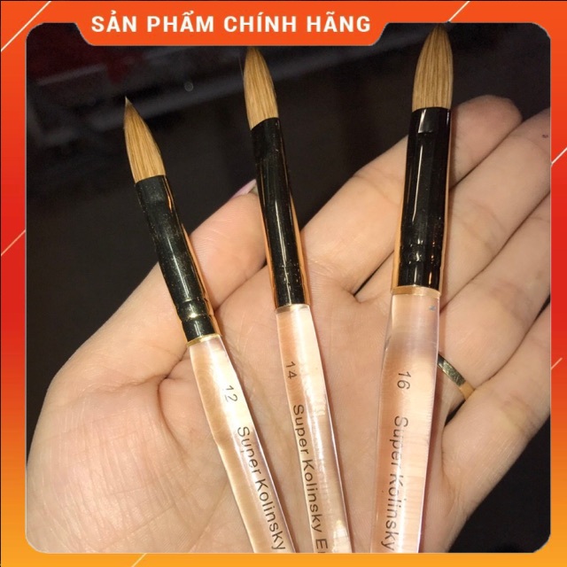Cọ đắp bột nail, bút đắp bột, nặn hoa trang trí móng