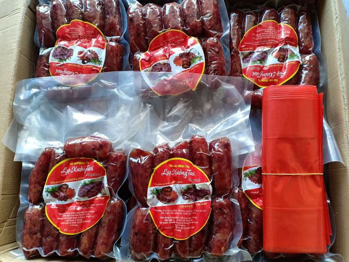 [HÀNG CHẤT LƯỢNG+QUÀ]500gram LẠP XƯỞNG TƯƠI NHÀ 3 HUY LÀM THƠM NGON ÍT NGỌT KHÔNG GÂY NGẤY TẶNG KHÔ GÀ LÁ CHANH SIÊU NGON