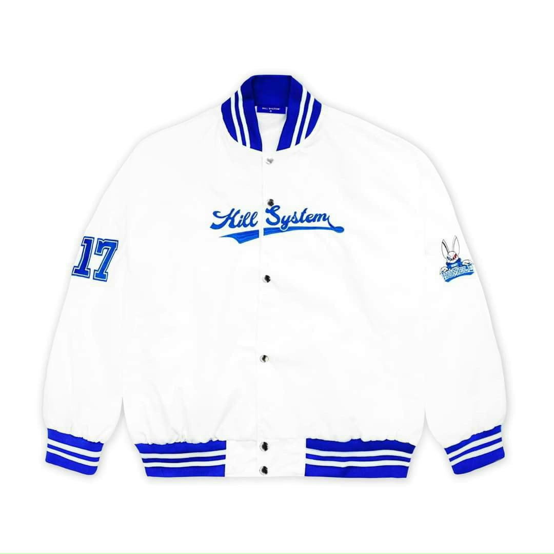 Áo Khoác Dù Bomber in Thỏ Con Trên Cánh Tay Kèm Logo Sau Lưng Siêu Hot, Mẫu Mới .TP