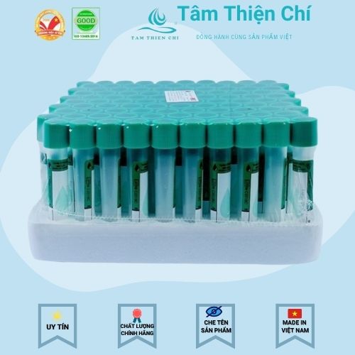 FREESHIPHCMỐng nghiệm kháng đông CITRATE HTM hộp 100 ống - Tam Thien Chi