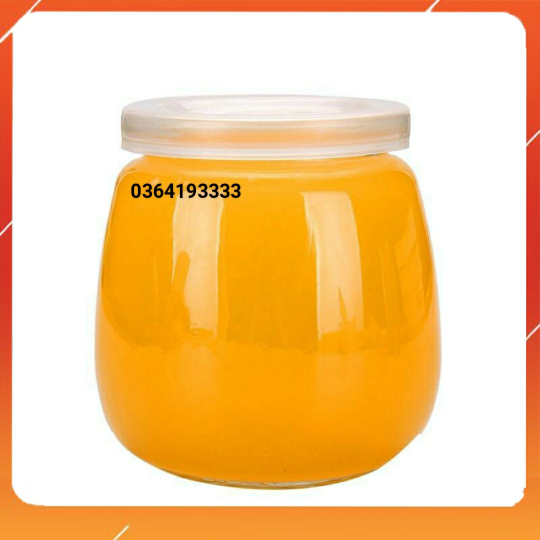 Set 3 Hũ thủy tinh làm sữa chua 200ml béo kèm nắp nhựa