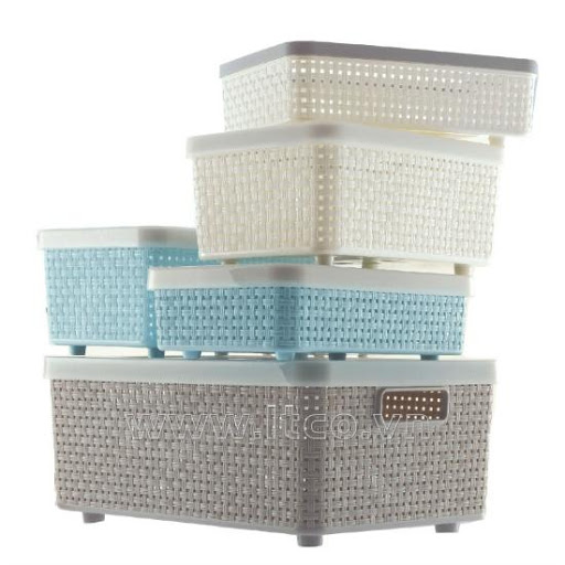 Rổ nhựa chữ nhật DKW Mini - Thái Lan