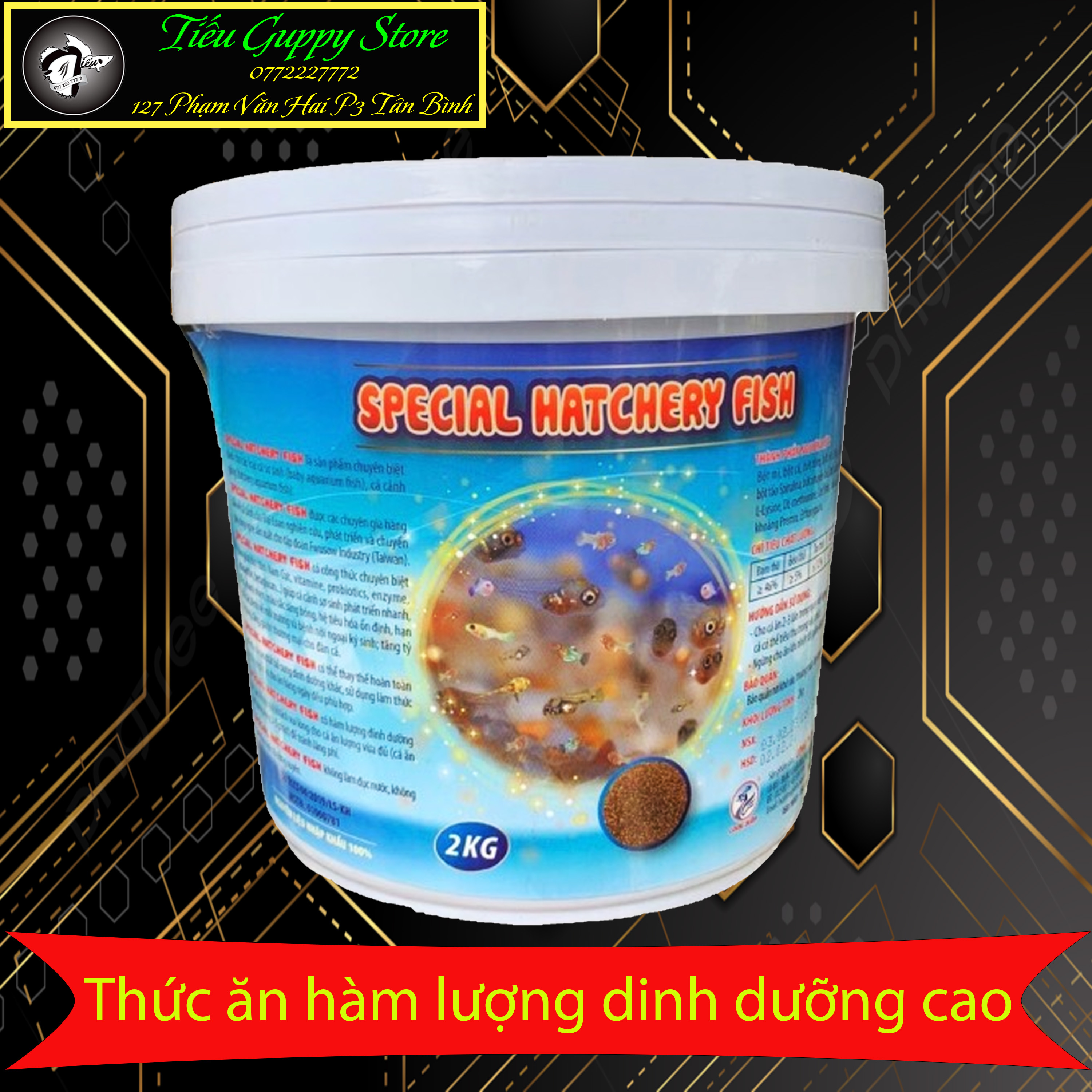 Special hatchery fish - thức ăn dinh dưỡng cao cho cá cảnh nhỏ