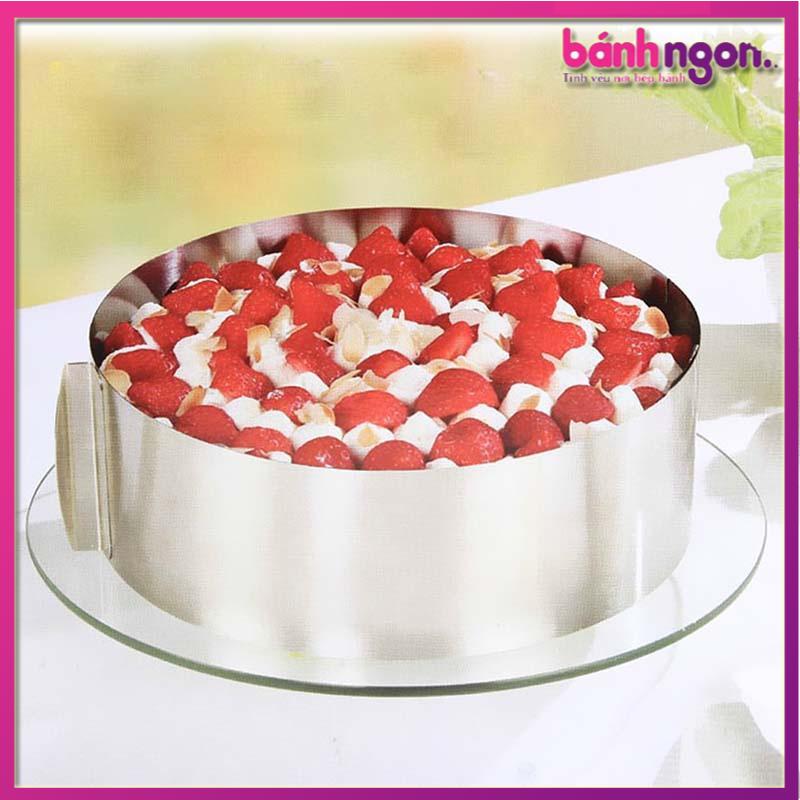 Khuôn ring mouse tròn thay đổi kích thước 16-30cm