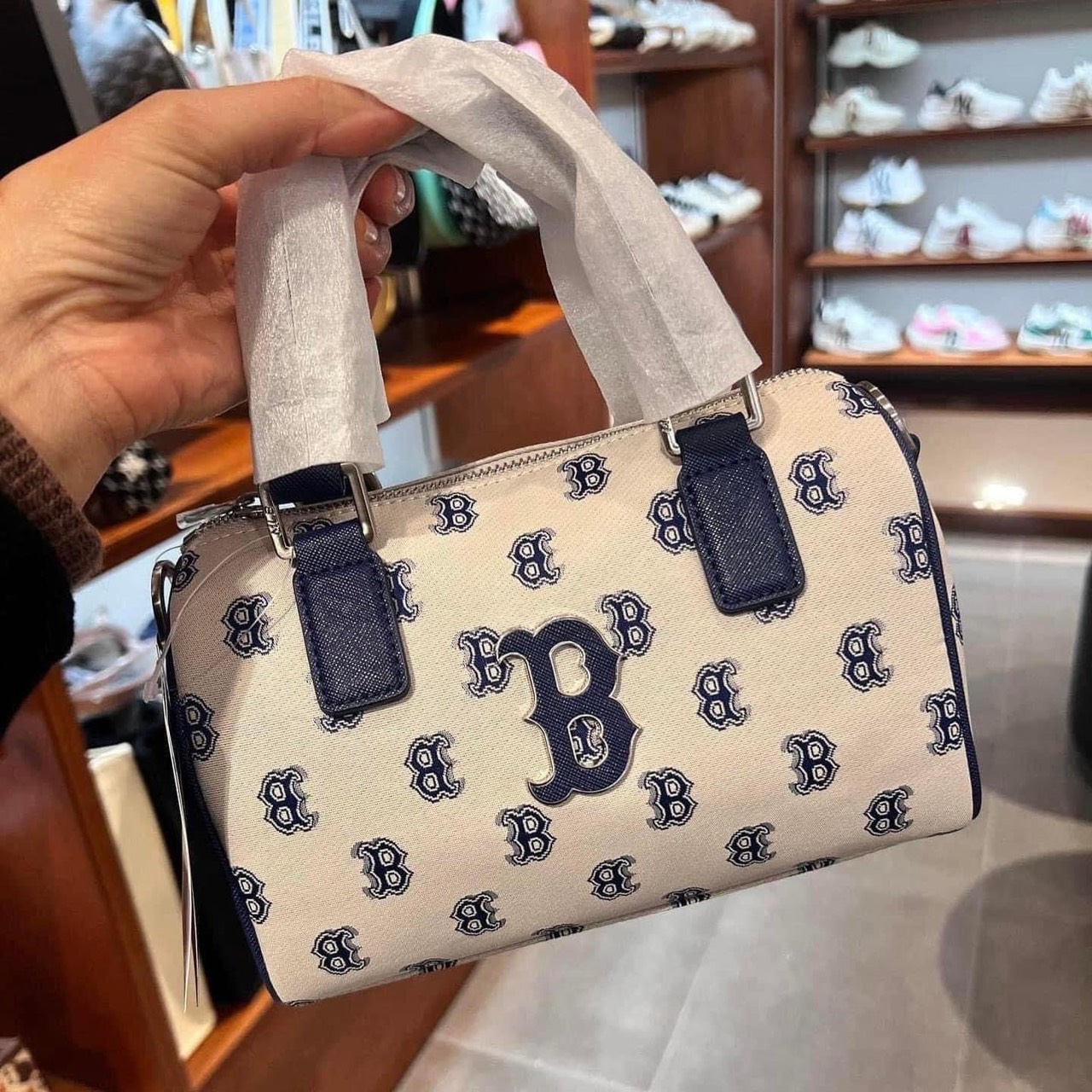 BAO AUTH - Túi Trống MLB Monogram - HÀNG CHÍNH HÃNG