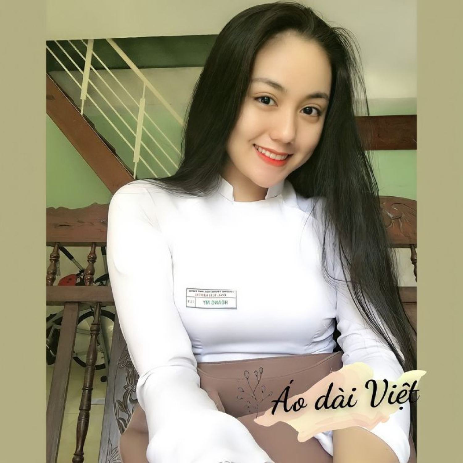 SaleÁo dài trắng lụa tây thicó bigsize
