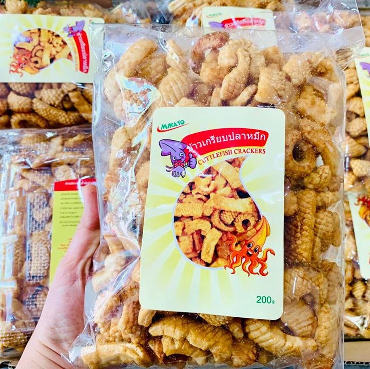 Túi 200g- Snack mực thái lan