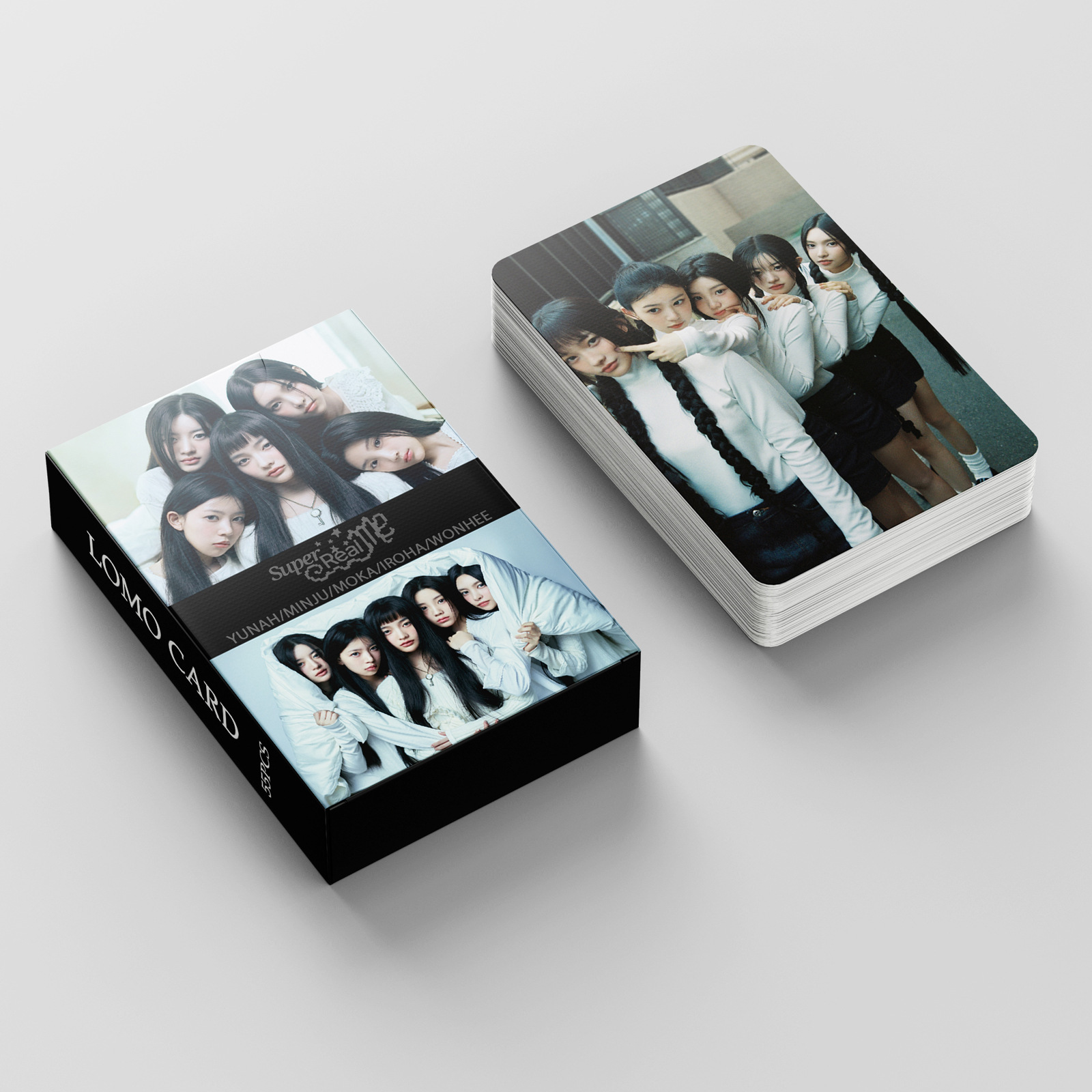 Set 55 lomo card ILLIT - SUPER REAL ME 2024