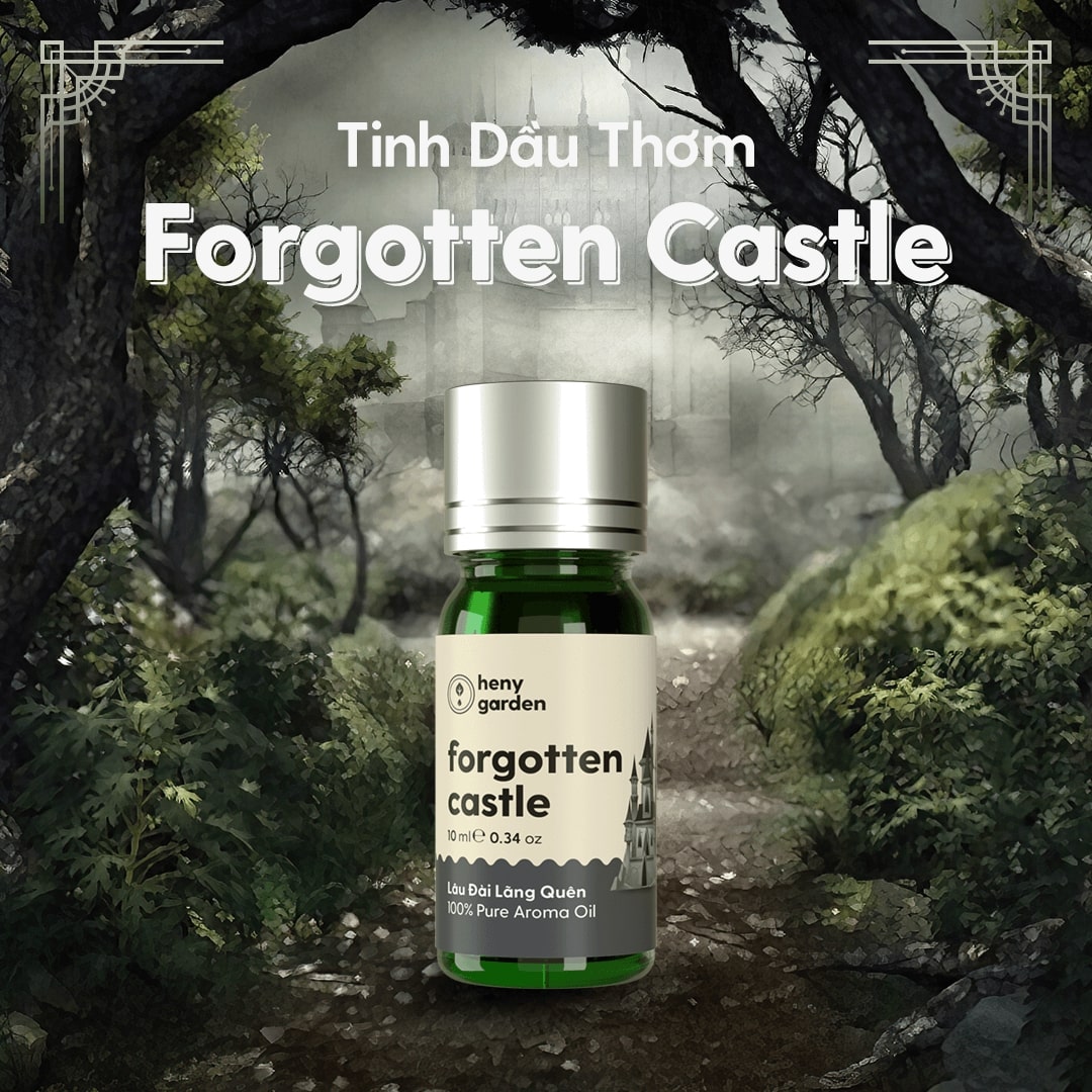 Tinh dầu thơm phối hương forgotten castle làm nến thơm đa tầng xông thơm phòng làm nước hoa kèm video hướng dẫn làm nến thơm - nguyên liệu làm nến thơm dụng cụ làm nến sáp làm nến heny garden