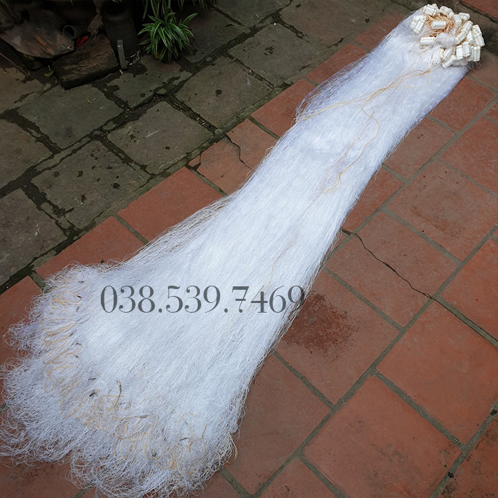 Lưới đánh cá sợi dù nhật cao 2m dài 100m chuyên đánh cá to ao, sông hồ, đập thủy điện - lưới dù nhật cao 2m ( Ngu Long )