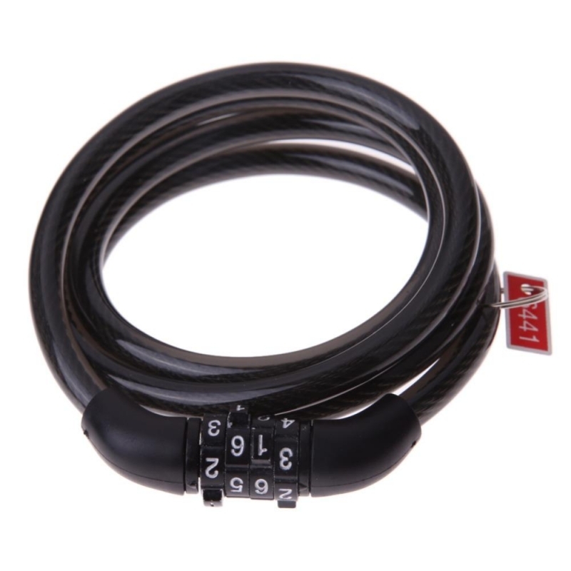 Khóa Dây 4 Số Bền Chắc Chống Trộm Cho Xe Đạp Xe Máy...
