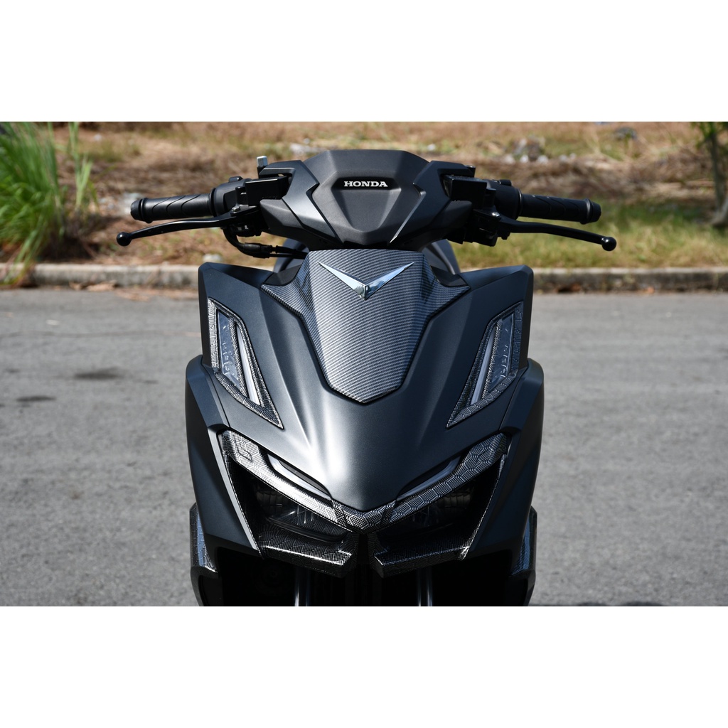 Mặt nạ carbon dùng cho xe vario 160