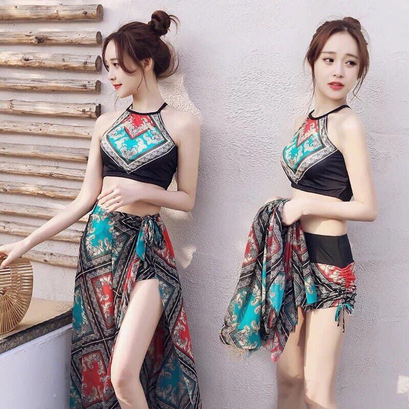 Nơi bán Sét bộ đồ bơi 3 chi tiết cực xinh và sang chảnh