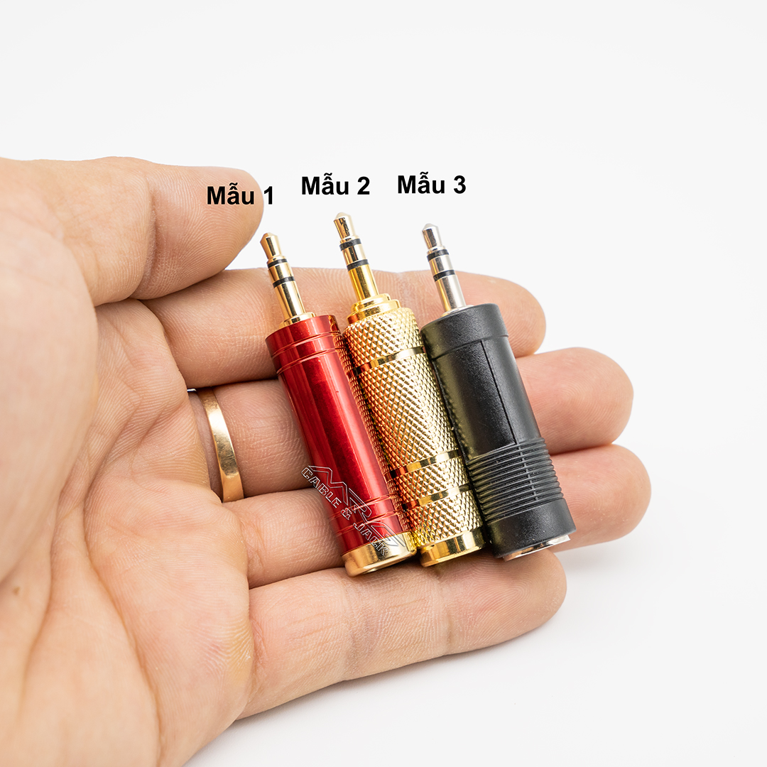 Jack Chuyển 6 Ly Ra 3.5 (đầu jack 3.5 ra lổ cắm 6 ly) giá 1 chiếc. JC