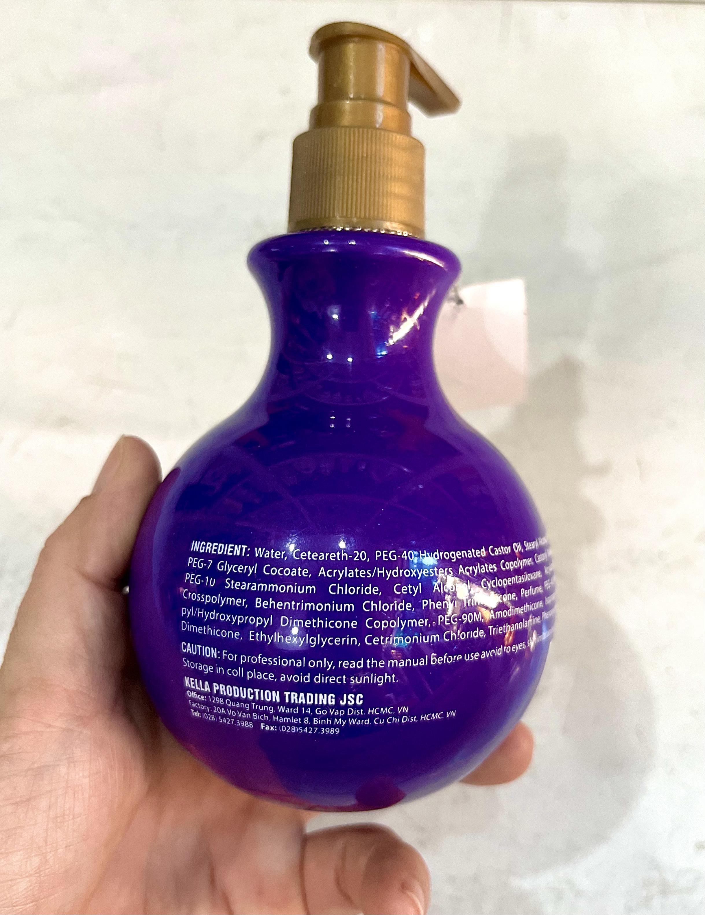 [HCM] Wax tóc tạo kiểu dành cho tóc uốn Lacei tím 300ml