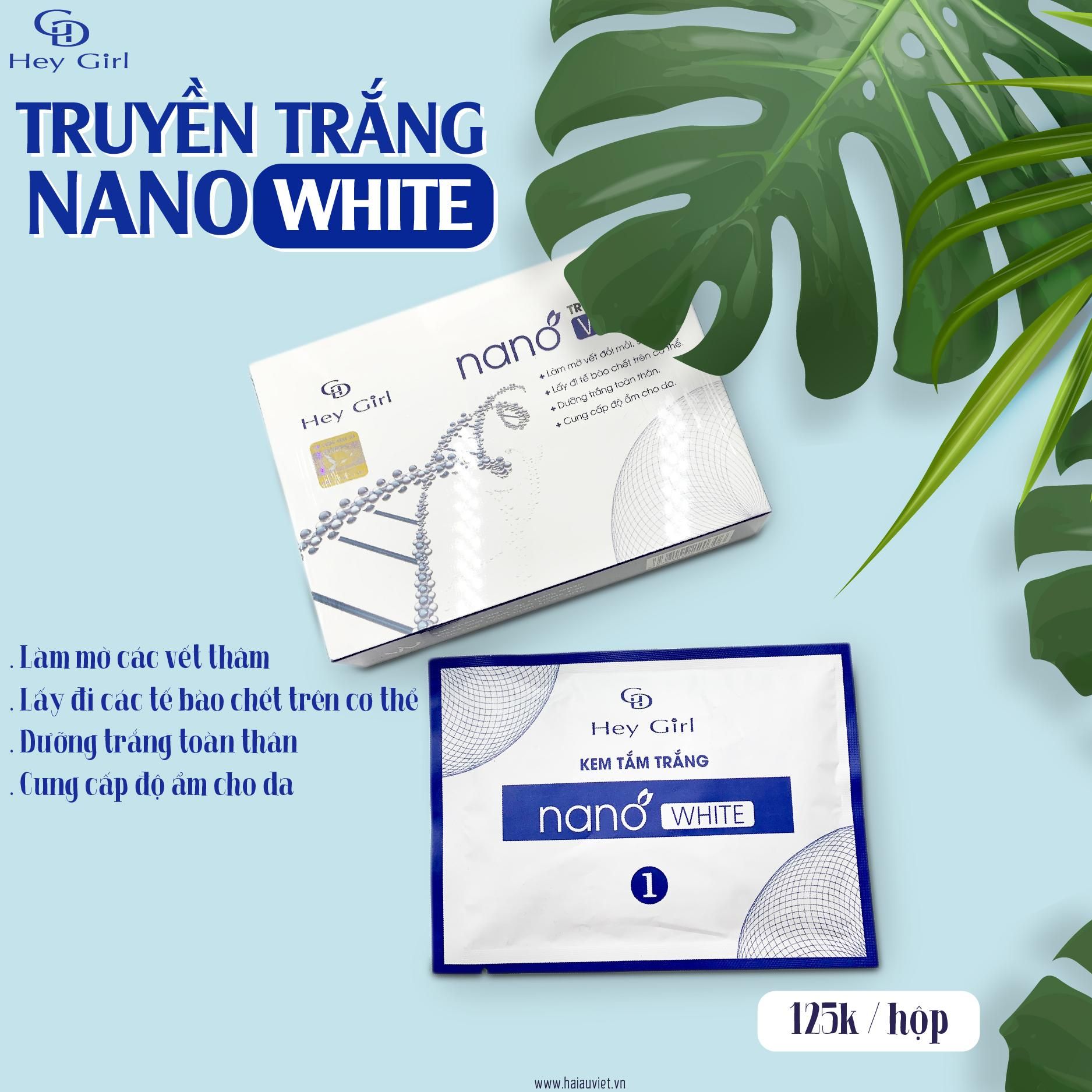 TRUYỀN TRẮNG NANO SPA ( k hồi tone )